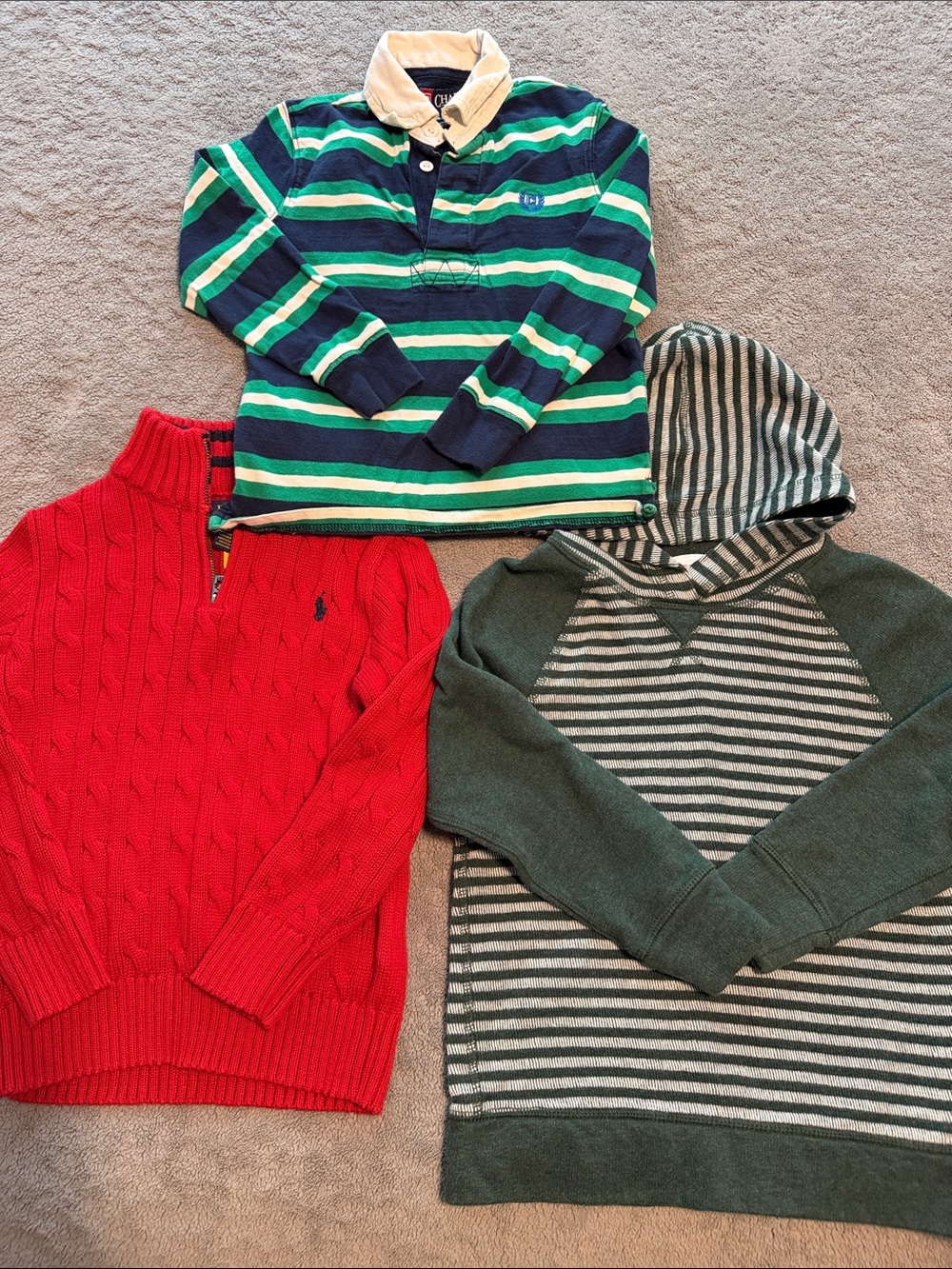 Toddler Boys Size 4 bundle - Polo Ralph Lauren, Hannah Anderson, Chaps Rugby